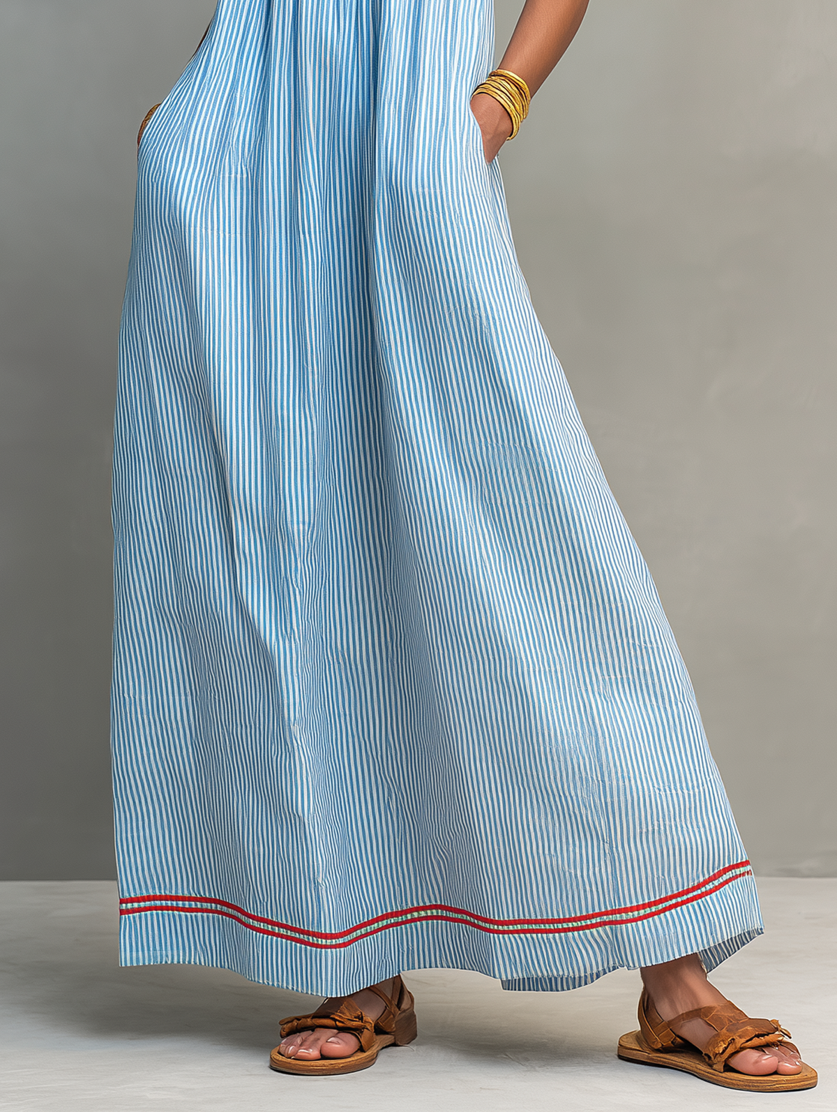 Nadine | Robe Brise Méditerranéenne
