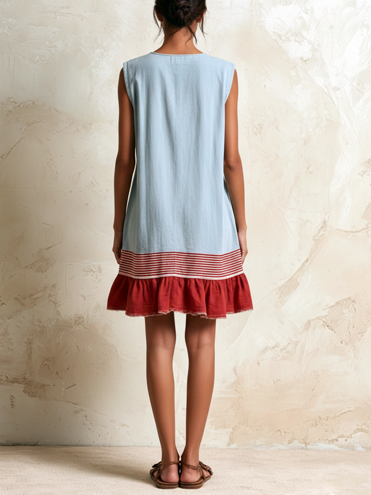 Cecile | Robe Tunique à Volants