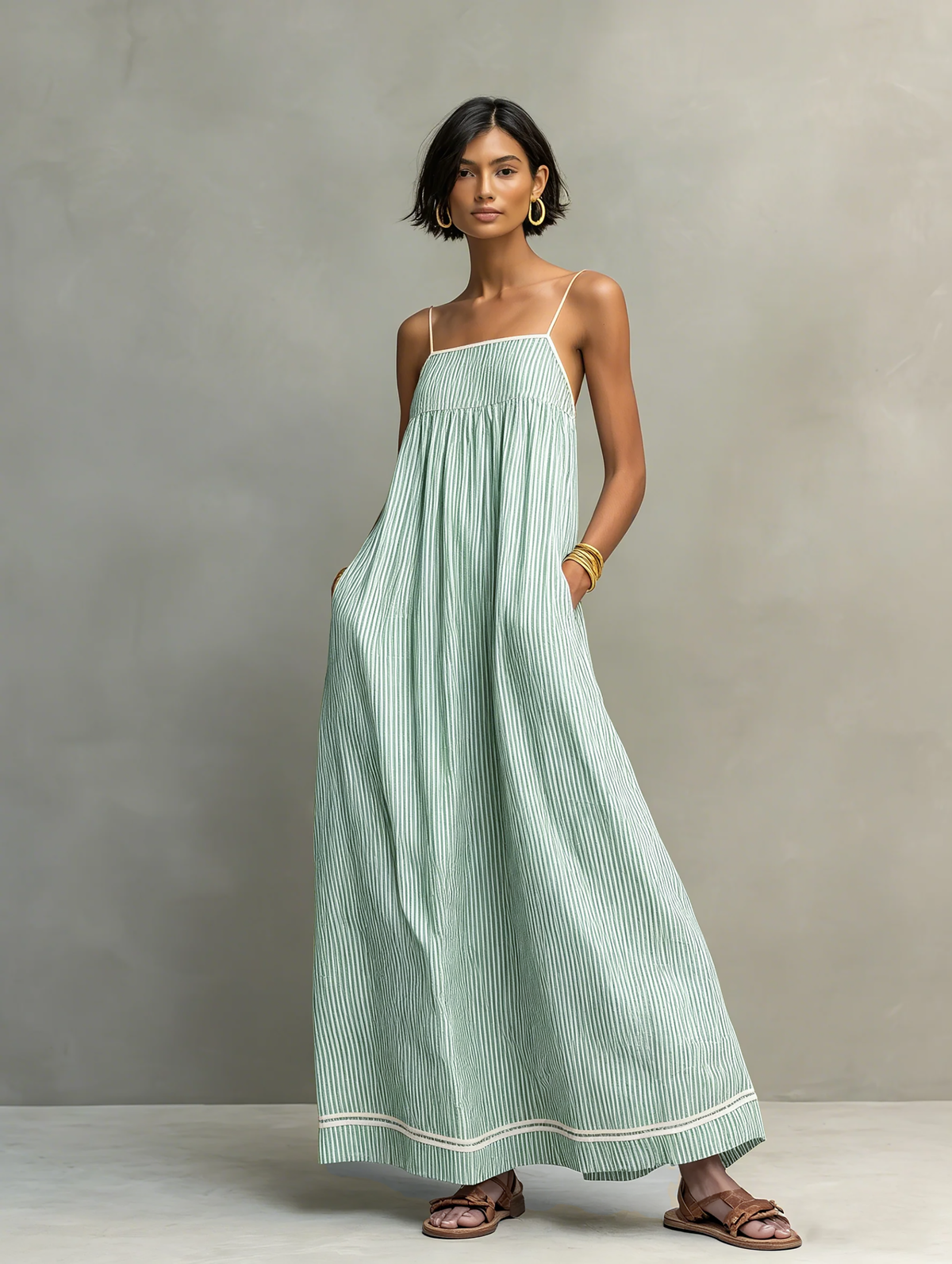 Nadine | Robe Brise Méditerranéenne