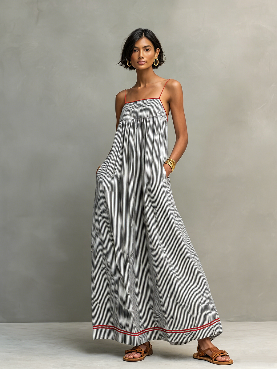 Nadine | Robe Brise Méditerranéenne
