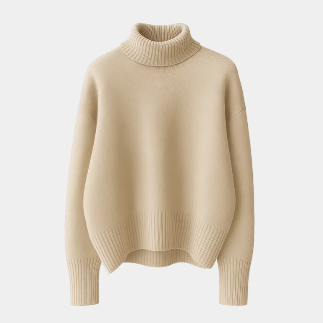 Irena | Pull Doux à Col Roulé