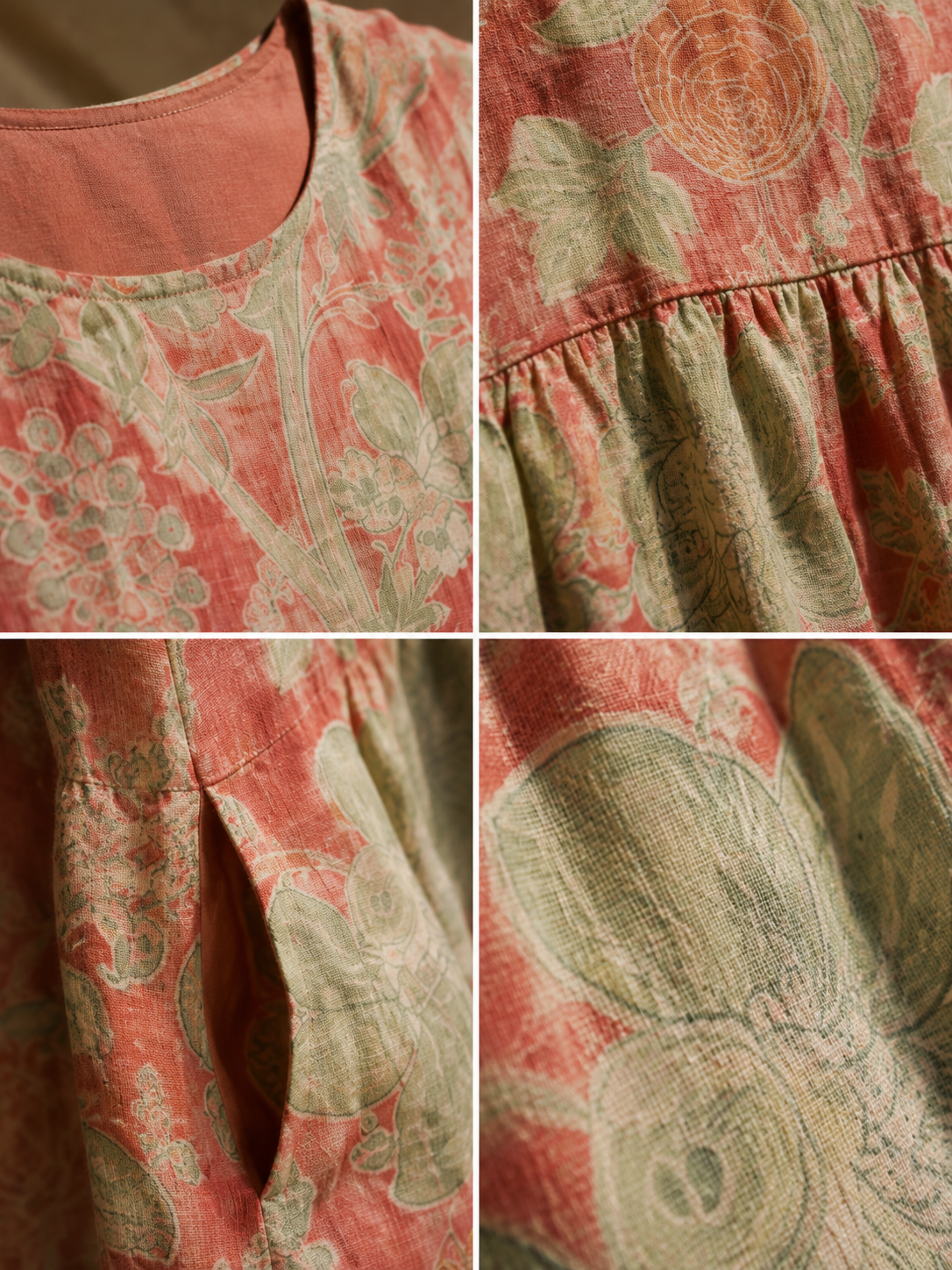 Beth - Robe Midi Florale