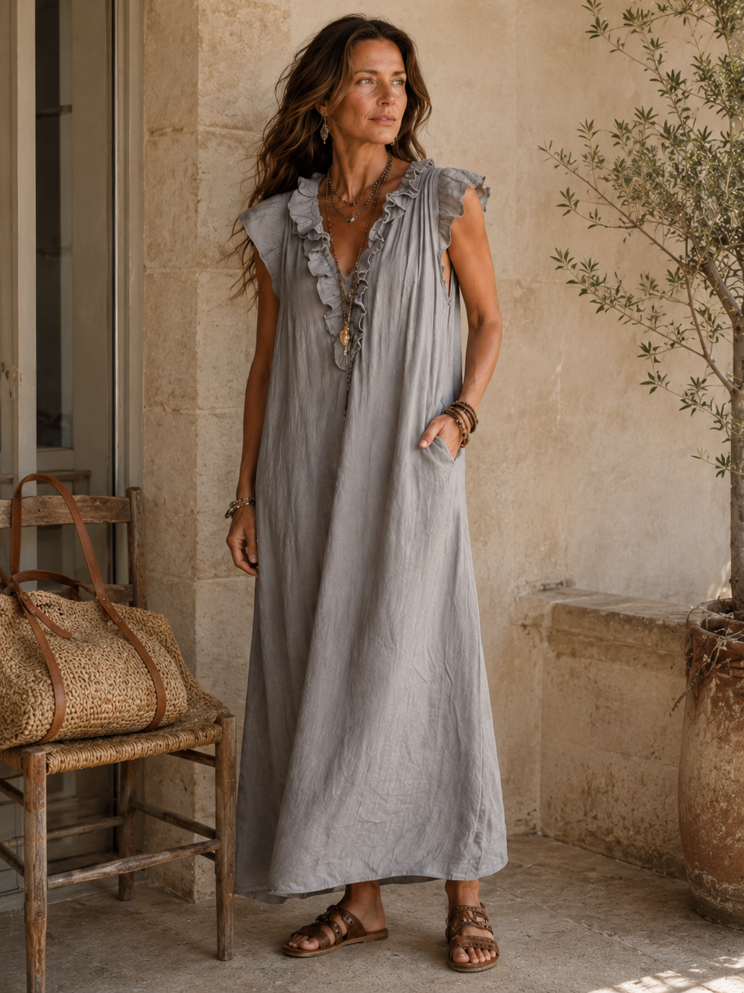 Camélia - Robe Longue Bohème