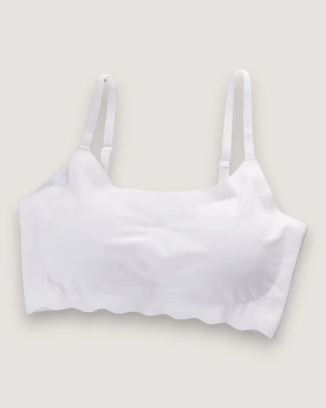 Naadloze Comfort Bralette met Golvende Rand