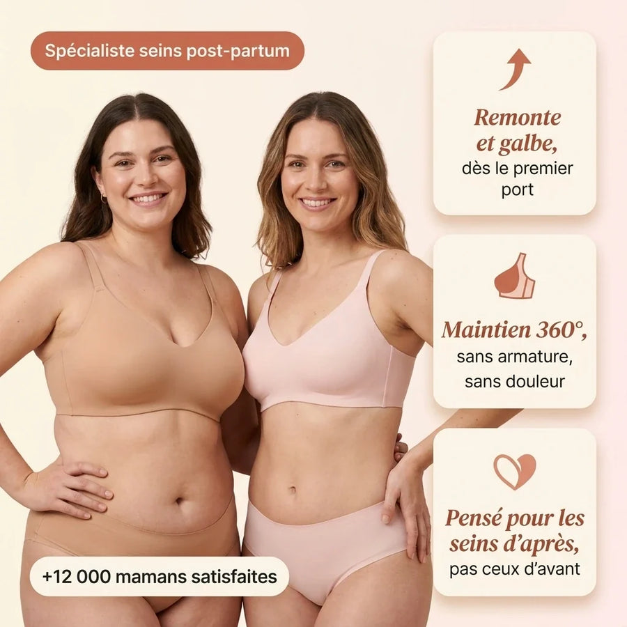 Soutien-gorge  Sans Armature Maintien Doux et Confortable