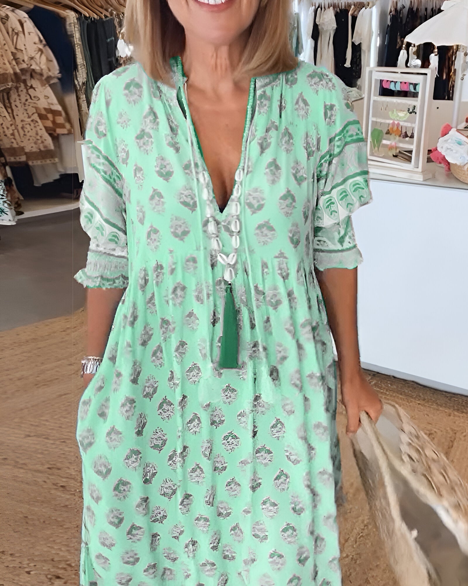 Bérénice™ | Robe d'Été Rayonnante