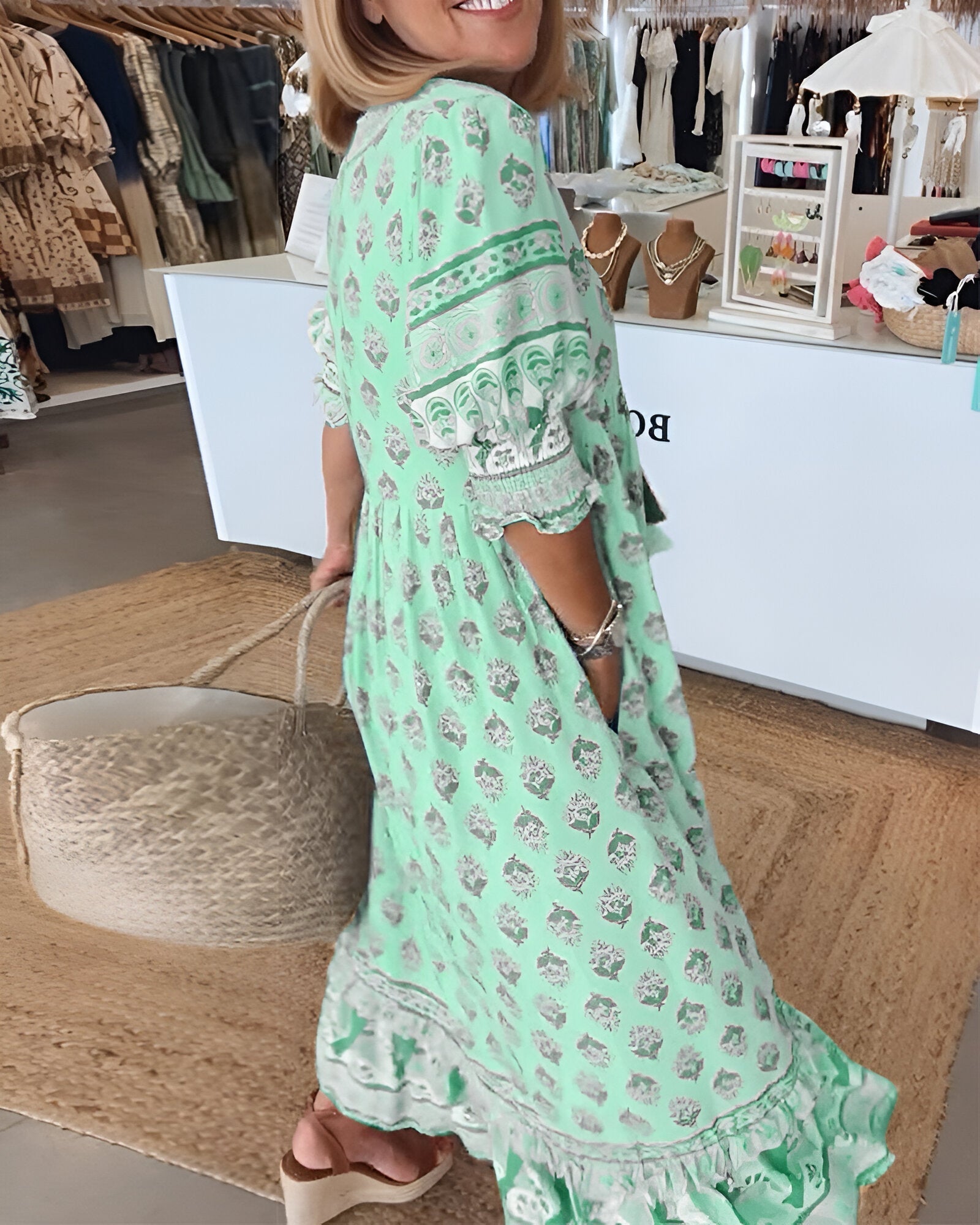Bérénice™ | Robe d'Été Rayonnante