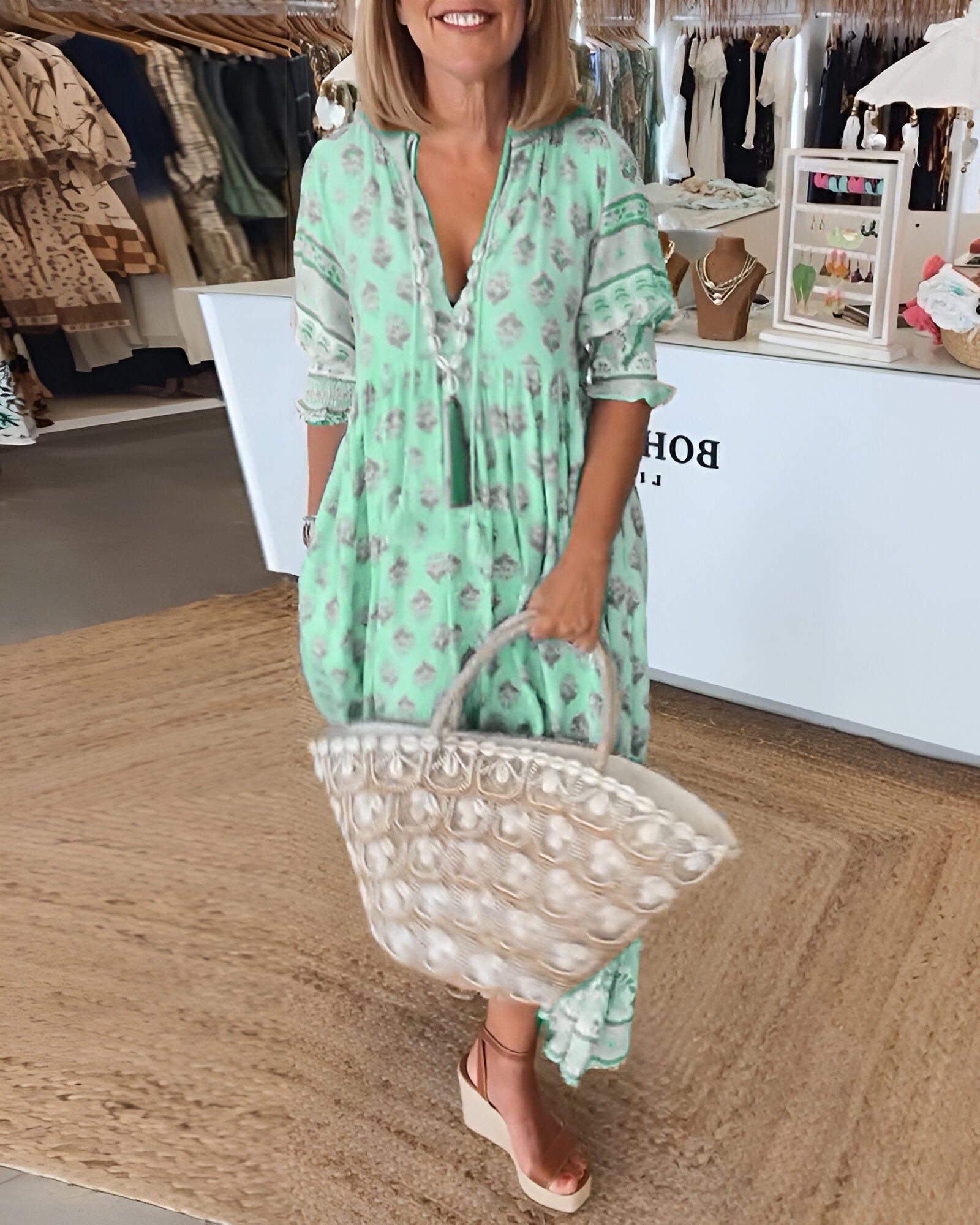 Bérénice™ | Robe d'Été Rayonnante