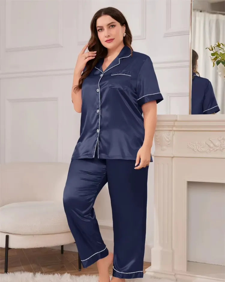 Satijnen Lounge Pyjama Set